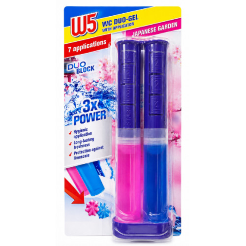 Освіжувач для унітаза W5 WC Duo-Gel Japanese Garden, 2 шт